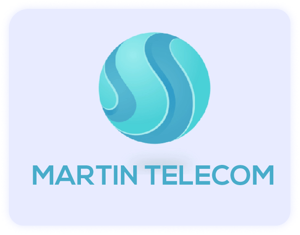 Martin telecom sea green logo