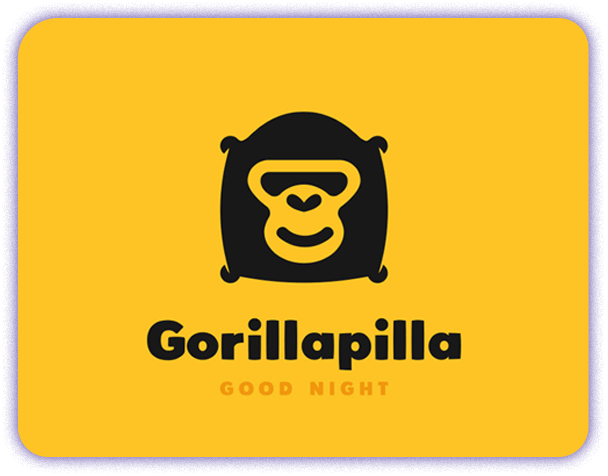 Gorillapilla good night logo
