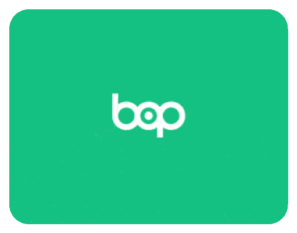 BOP logo green