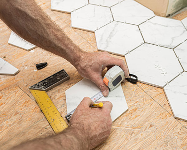Floor and Wall Tiling Works